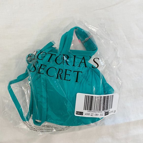 VICTORIA'S SECRET 32C Push-up Underwire Halter Bra Top - Picture 9 of 9